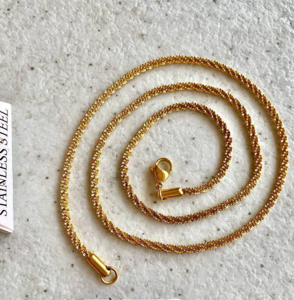 نیمست مدل خاویاری استیل طلایی - Image 2