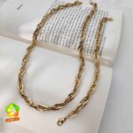 ست مردانه استیل گردنبند و دستبند